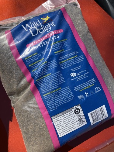 5 lbs. Wild Delight Nyjer Seed Natural Formula Finch Tube Bird Feeders Thistle - Picture 8 of 8
