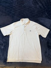 Fairway & Greene Golf Polo Mens Large CTCC Stars 4th July USA Made