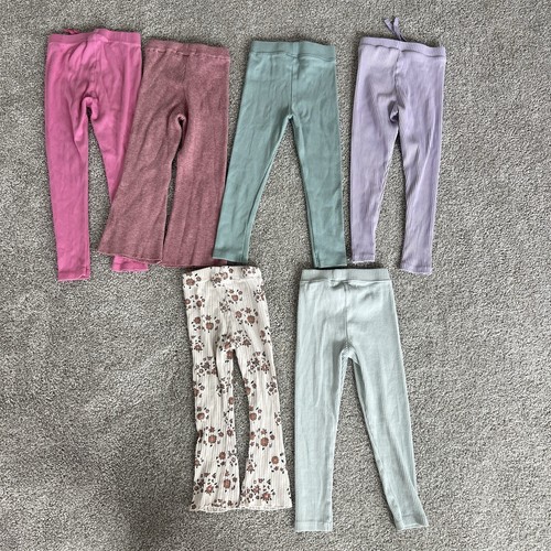 Zara Bundle Of Girl’s Leggings Lot Of Six - Picture 5 of 5