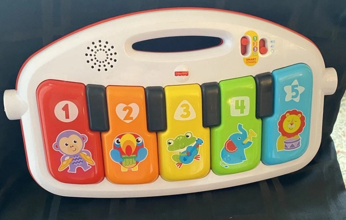 Fisher Price Deluxe Kick N Play Gym Replacement Part Piano Lights Music Toy