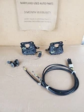 2015-2019 INFINITI Q70 Q70L HOOD LATCH AND CABLES + BRACKET - COMPLETE SET