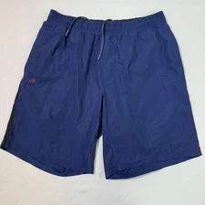 Rhone Shorts Mens Size Medium Blue Versatility Short 9 in Performance Athleisure