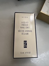 Avon Nail Expert Liquid Freeze Nail Dry 0.4 Fl Oz New in Box Rare Vintage