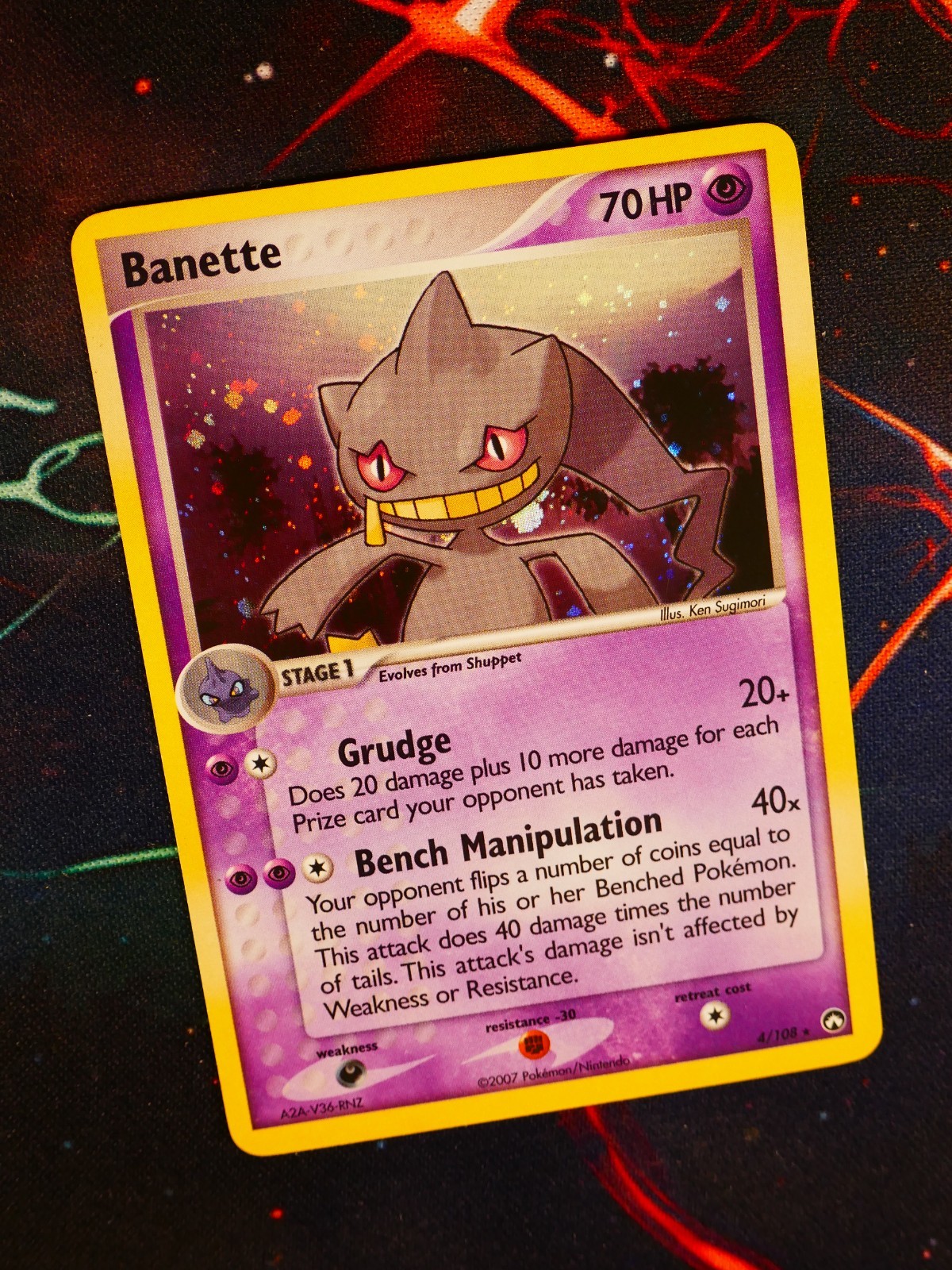 MP+ Pokemon BANETTE Card EX POWER KEEPERS Set #4/108 Holo Foil Rare#1