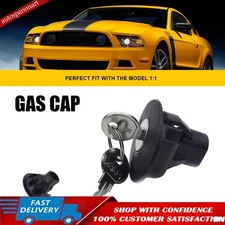 ]8U5Z9C268B Locking Gas Fuel Tank Plug Cover Cap For Ford Lincoln with 2 Keys