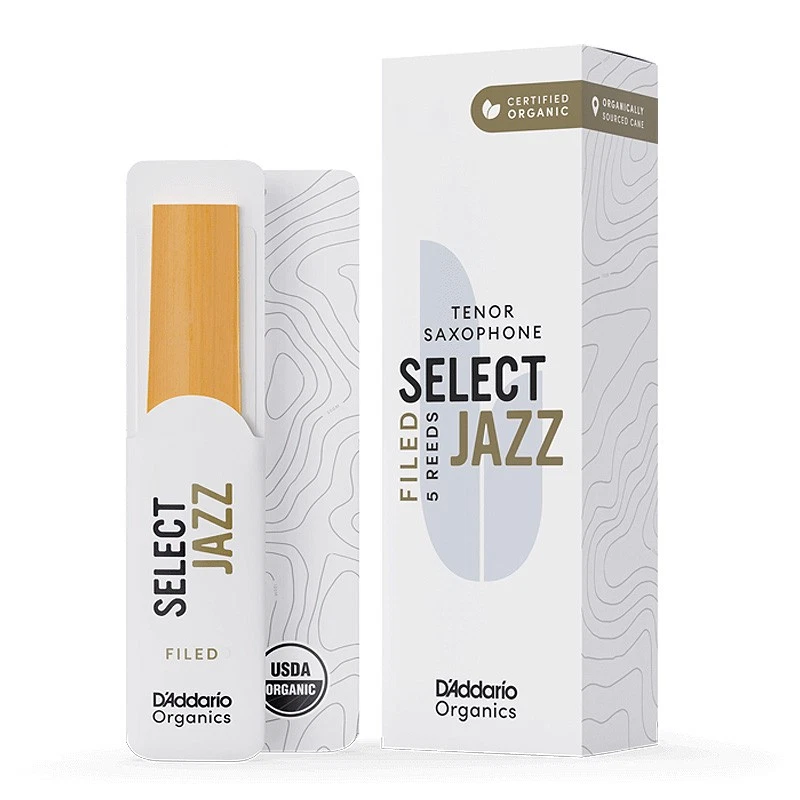 D ADDARIO WOODWINDS,RICO Select Jazz Tenor Saxophone Reeds Filed