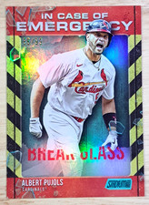 Albert Pujols /99 💣 2025 Topps Stadium Club - In Case of Emergency - Foil