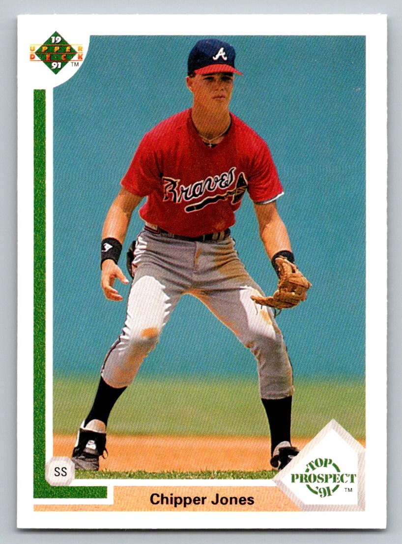 1991 Upper Deck  Chipper Jones 55