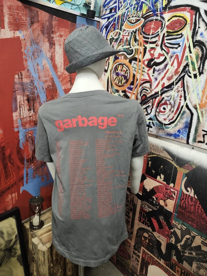 Camiseta Garbage 20 Aniversario Versión 2.0 M Foto 4 de 4