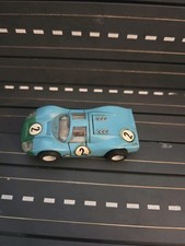 TYCO PRO PORSCHE 908 SHORT NOSE  2 LIGHT BLUE/GREEN SLOT CAR LOT NT