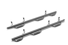 N-fab C1996cc-6-tx Wheel-to-wheel Nerf Step Bar With Bed Access 3 Steps Black