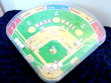 Classic Baseball Pinball - Handheld Plastic Tin Game / 2001 Schylling