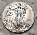American Silver Eagle 1 Oz Coin - 2017 Uncirculated .999 Fine Silver Beauty