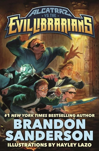 Alcatraz vs. the Evil Librarians by Brandon Sanderson (English) Hardcover Book