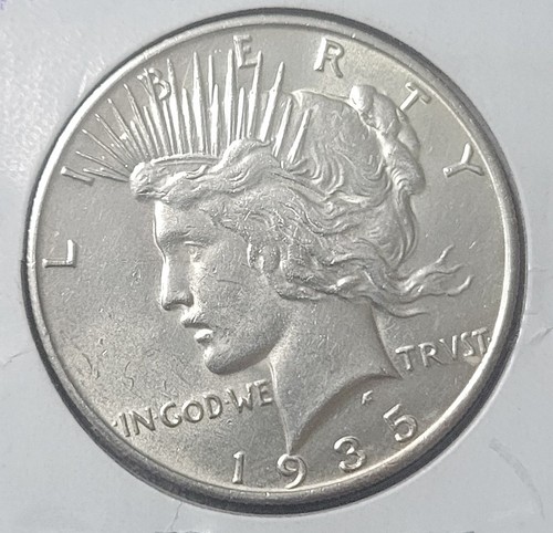 1935 S- $1 Peace Dollar MS + Condition
