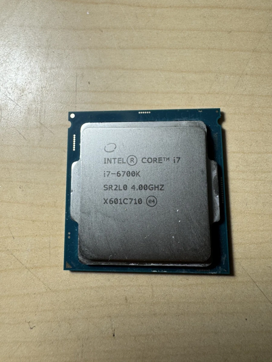 Intel Core i7-6700K Processor Model Computer Processors (CPUs) for