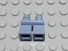 LEGO Sand Blue Plain Short Child Minifigure Legs