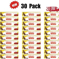 NEW 30 Pack In Box Paste Horse Dewormer Apple Flavor wormer EXP 01/2028