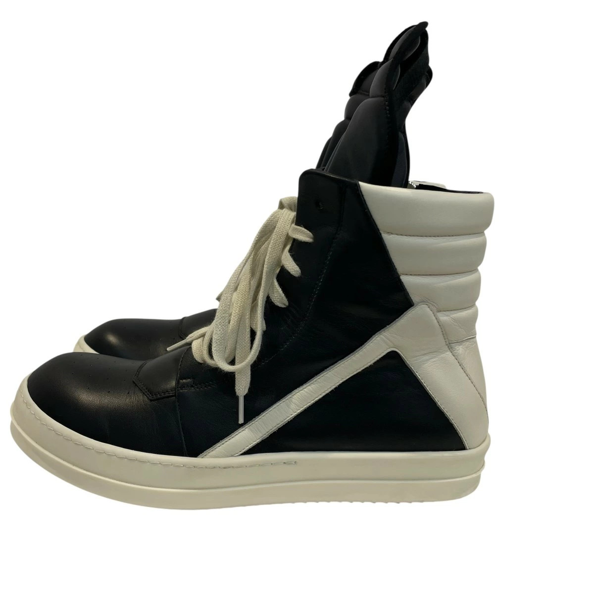 rick owens GEOBASKET Geo Basket High-Cut Sneakers 36072