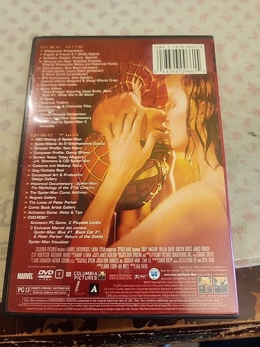 Spider-Man (Widescreen Special Edition) - DVD - VERY GOOD - Picture 2 of 3