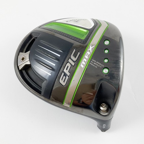 CALLAWAY EPIC MAX DRIVER 10.5 * NUR KOPF RECHTSHÄNDER OHNE HEADCOVER *GEBRAUCHT* 2618