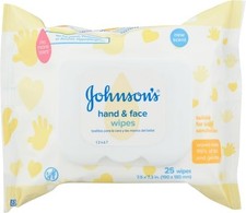 BL Johnsons Wipes Hand And Face 25 Count X 4 Pieces Free Shipping