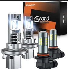 SEALIGHT® G2 9008/H13 LED Headlight Bulbs H10/9145/9140  LED Fog Light Bulbs
