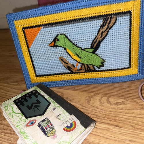 Triangle Orange Bird