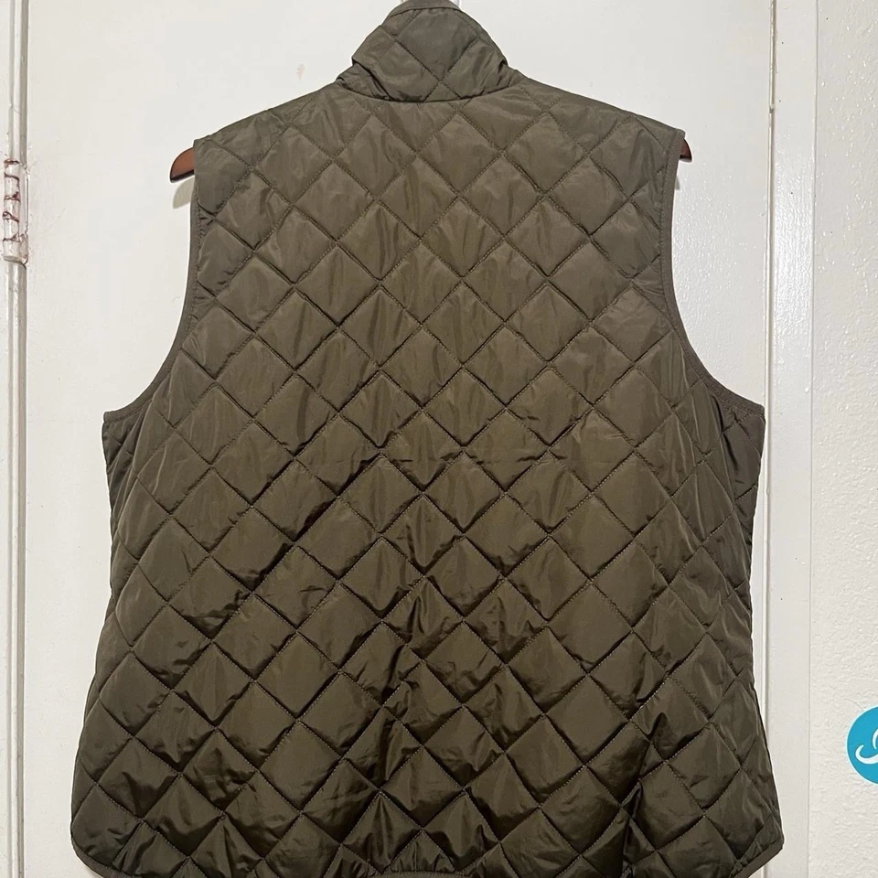 Colete acolchoado verde oliva Old Navy tamanho XXL - Imagem 2 de 3