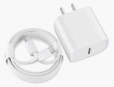 Original Apple 20W USB-C Power Adapter Charger with Type-C Cable OEM Open Box