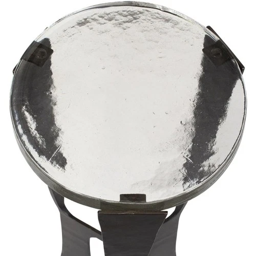 Uttermost 50337 Renaud 24 X 10 inch Glass and Dark Bronze Drink Table - Picture 3 of 4