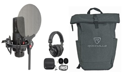 Se Electronics X1 S Vocal Pack w/X1 S Mic+Shockmount+Pop Filter+Headphones+Bag