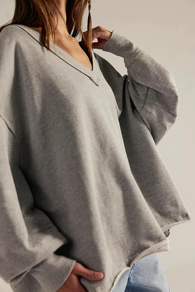 Freepeople - We The Free Venice Sudadera Cuello en V 93942472 Venta 2025 ENVÍO EE. UU. Foto 3 de 4