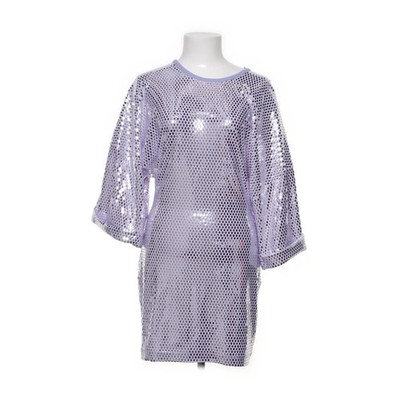 Rotate, Kleid, Größe: 38, RT1616 Masine Dress, Lila/Silber, Mesh, Damen #d31