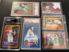 6 Michael Harris II Topps ALL 1/25 1/50 1/199 FIRST OF RUNS Gold Red Lot RC Auto