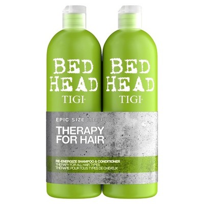 Bed Head by TIGI Re-Energize Shampoo Conditioner Set - Deep Clarifying Hydr...