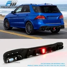 Fits 16-19 Benz GLE GLS Class W166 Brabus Gloss Black Rear Diffuser Exhaust Pipe