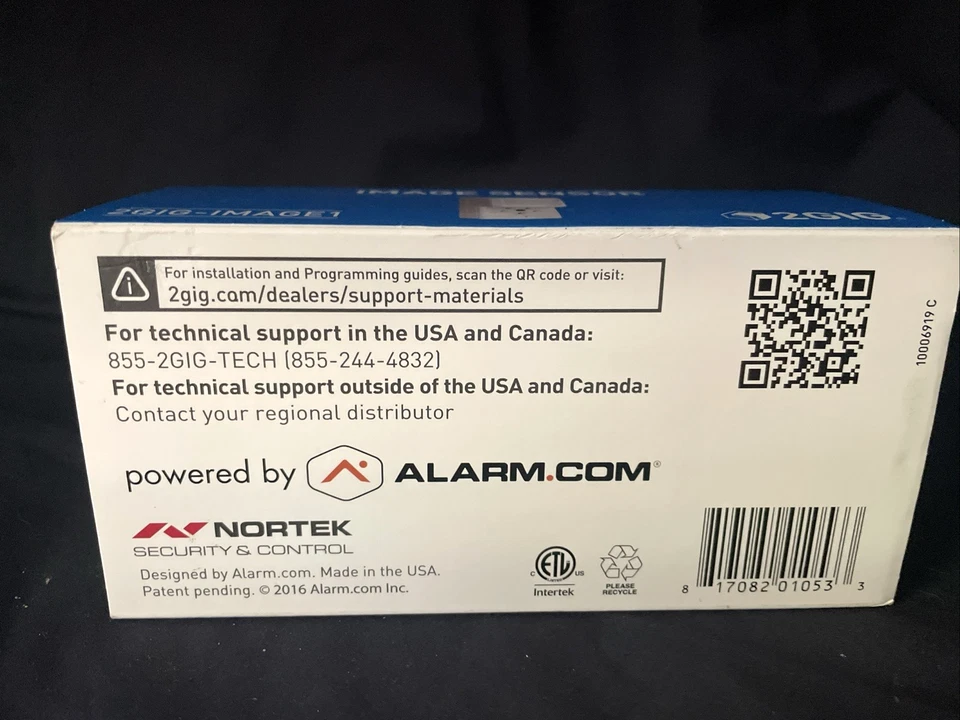 Linear / 2GIG 2GIG-IMAGE1  Sensor Digital Still Camera White - New in Box - Image 3 of 4