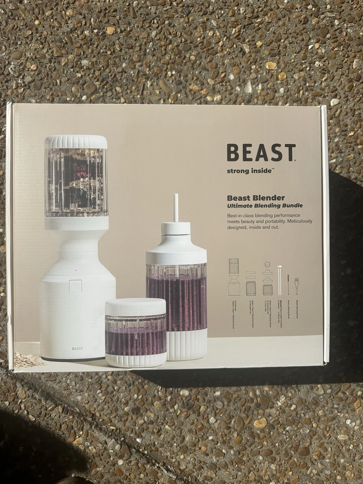 Beast Blender White 14-piece Ultimate Blending Bundle Kit B10-white-WM
Opens in a new window or tab