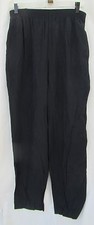 9/10 BLACK SAG HARBOR Office Career Pull on Style Pants Elastic 5.50SH MADE USA