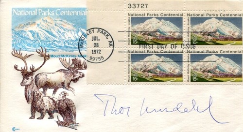 Thor Heyerdahl Kon-Tiki Expedition Abenteurer Anthropologe signed Autogramm