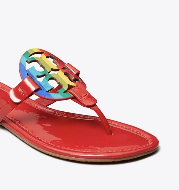 tory burch rainbow sandals