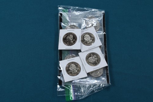 2002 State Quarter PDS Set Proofs with BU P&D! 15 Coins! TN OH LA IN MS! M624 - Picture 3 of 3