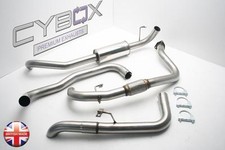 TOYOTA LAND CRUISER HDJ80, CYBOX 2.5" STAINLESS STEEL EXHAUST SYSTEM