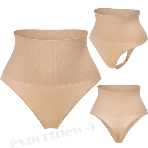 Damen Shapewear Bauchweg Unterhose Mieder String Tanga Miederhose Figurformende - Bild 12 von 29