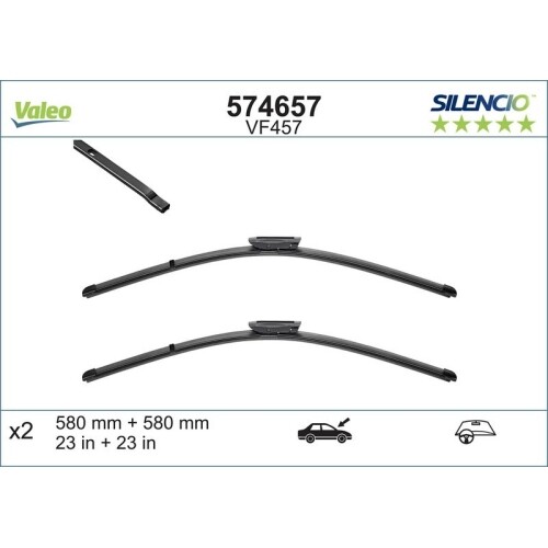 1x Wischblatt VALEO 574657 passend für MERCEDES-BENZ SAAB - Bild 1 von 8