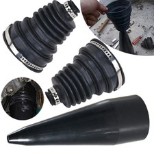 2X FALTENBALG ACHSMANSCHETTE UNIVERSAL & MONTAGEKEGEL MONTAGEKONUS ANTRIEBSWELLE