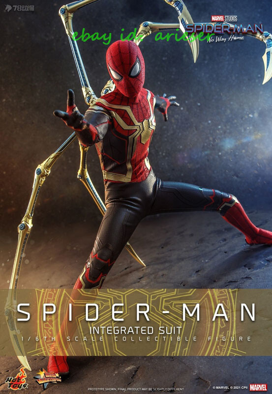 Hot Toys 1/6 Mms623 Spider-Man Spider-Man:No Way Home Integrated