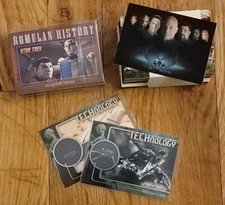 Star Trek NEMESIS - Misc Card Lot... Finish the Chase - Base, Tech, Romulan Hist