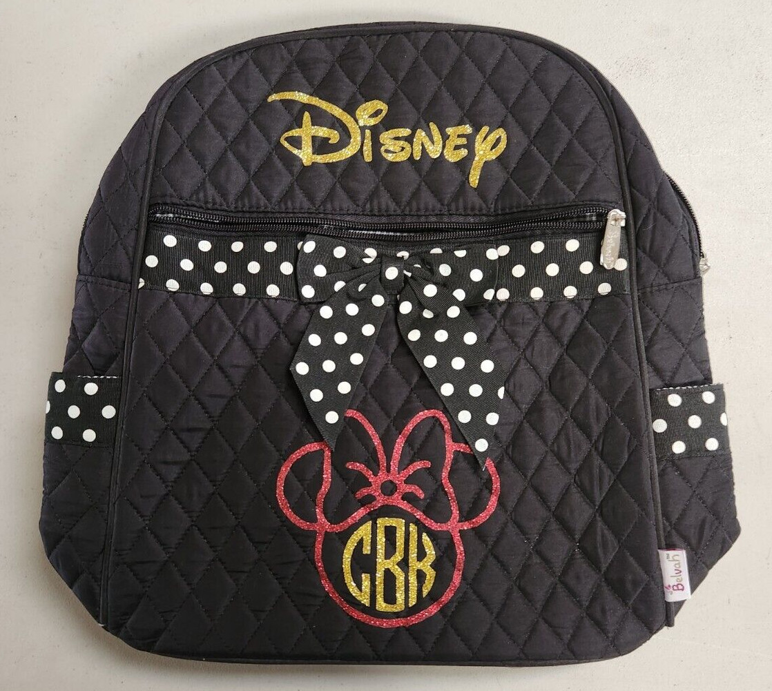 Disney Parks Minnie Mouse Pin Trading Backpack Preowned